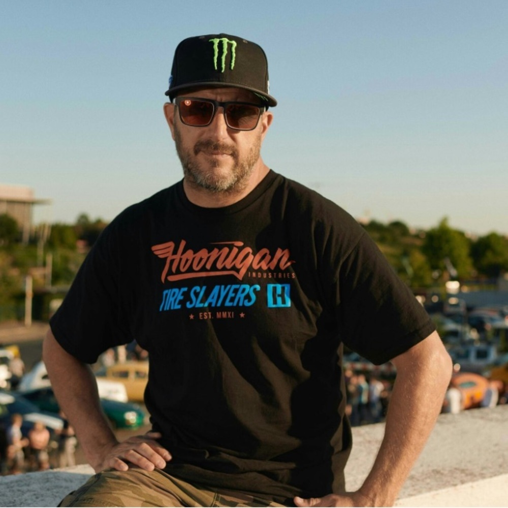 Hoonigan Fire Slayers Graphic Tee - Black